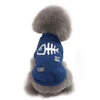

Pet Dog Clothes Warm Hoodies Autumn and Winter French Bulldog Clothing Sweatshirt hooded jacket Coat