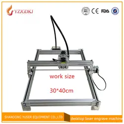 5500 МВт лазерная гравировка машины рабочей зоны 30*40 см лазерный гравер лазерной резки для игрушки другу