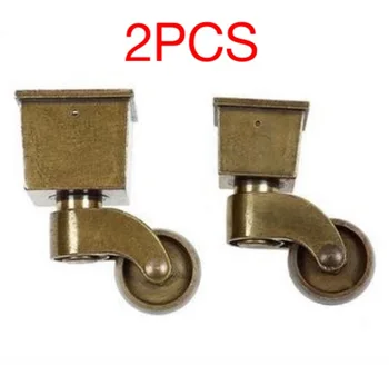 

2PCS/LOT Vintage European furniture Casters mute pulley Sofa universal wheel