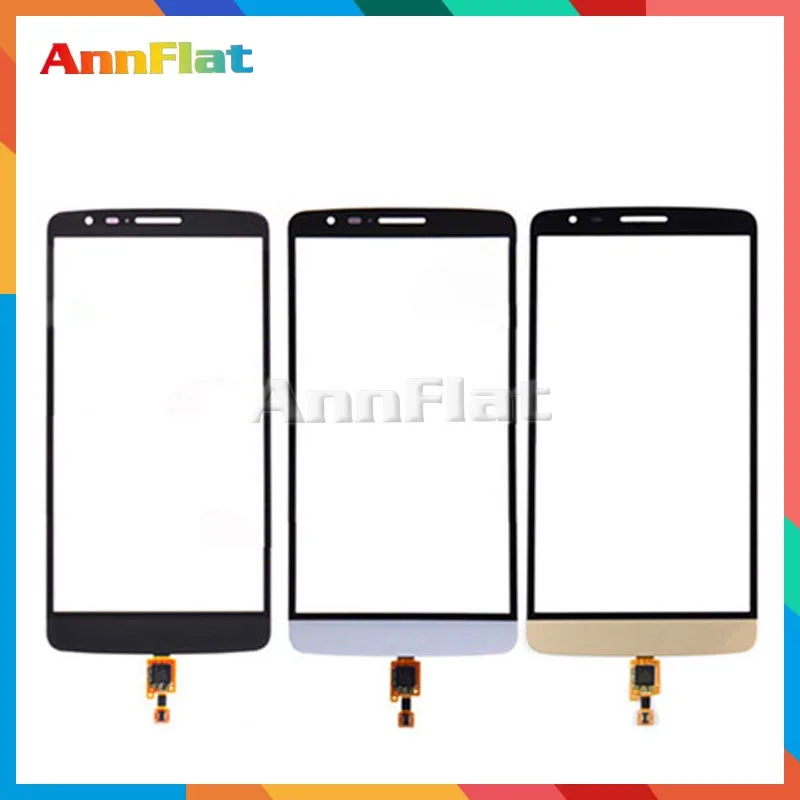 

High Quality 5.5" For LG G3 Stylus D690N D690 Touch Screen Digitizer Front Glass Lens Sensor Panel Free Shipping