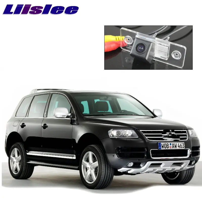 LiisLee Car CCD Night View Vsion Rear font b Camera b font For Volkswagen VW Touareg