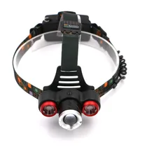 5000Lm 4-режимы налобного фонаря лампа 1* T6+ 2* R2 светодиодный налобный фонарь походный рыбацкий фонарь задний фонарь Linterna лампе+ США/ЕС Зарядное устройство+ Автомобильное Зарядное устройство