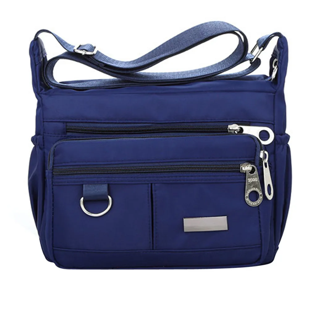 Aelicy новые женские сумки-мессенджеры для женщин водонепроницаемые нейлоновые сумки женские сумки через плечо - Цвет: Темно-синий