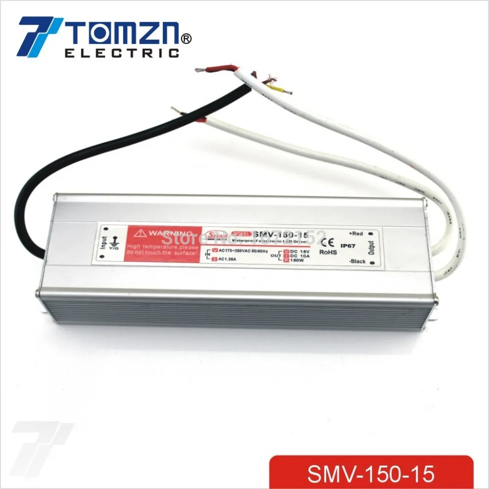 

150W 15V 10A Waterproof outdoor Single Output Switching power supply SMPS suply AC TO DC