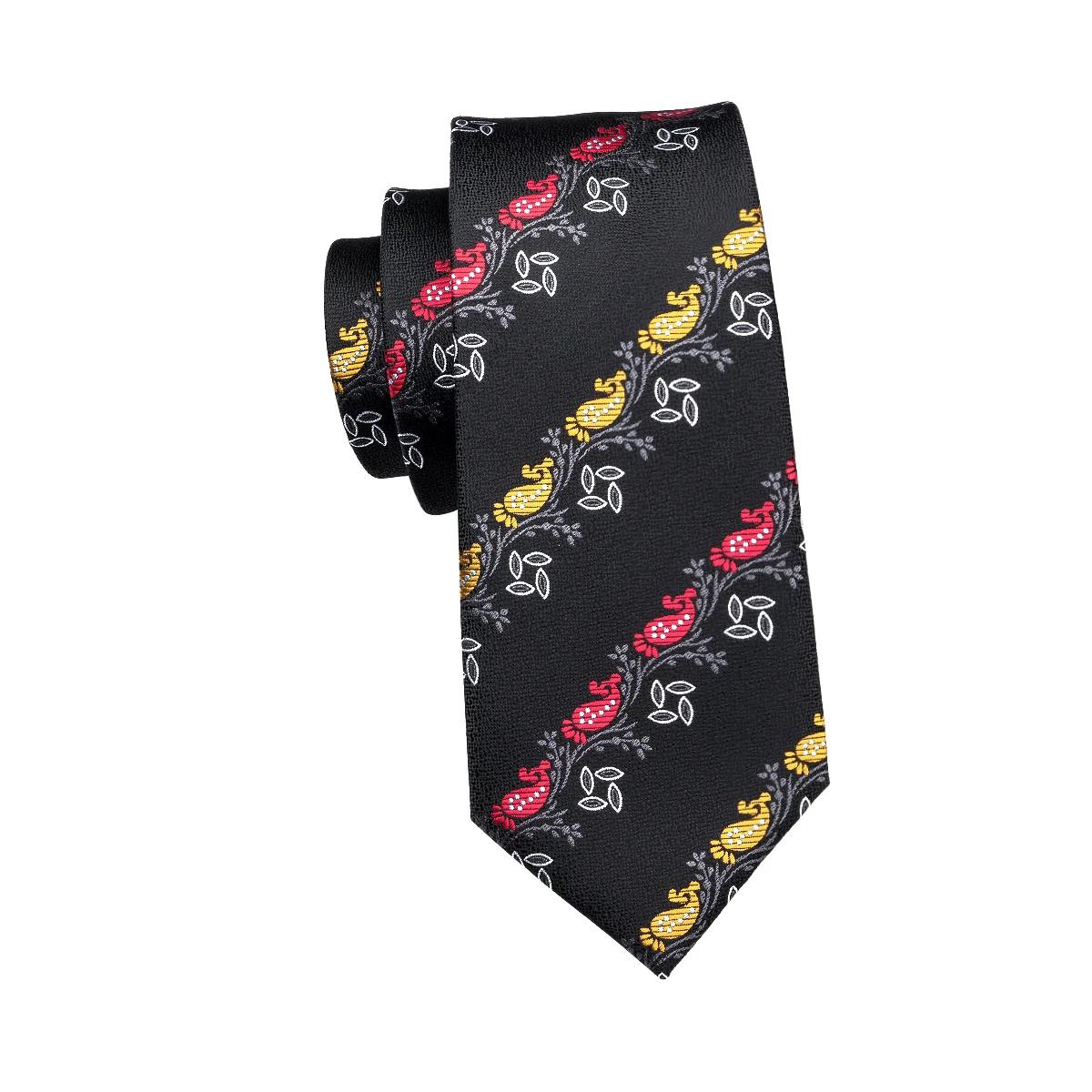 Hi-Tie цветочный черный галстук для мужчин шелковый ручной жакет тканевый Галстук Модные мужские платья аксессуары галстук цена GravataA-1690