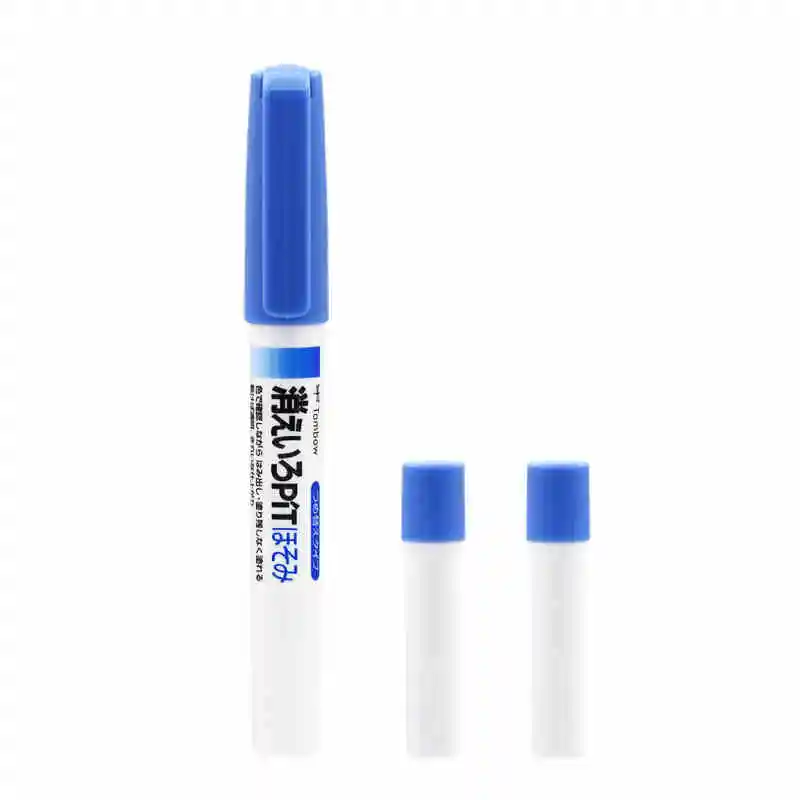 LifeMaster Tombow PIC 가시 파란색 접착제 펜 리필 세트, Tombow PT-PC 접착제 펜