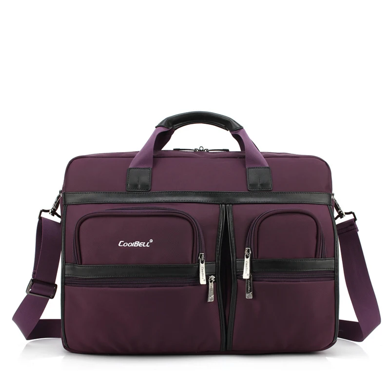 

2019 Man Business Bag Shockproof and Waterproof 17" Laptop Bag Fashion Casual High Qualitu Nylon Single shoulder bag Handbag