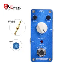 Арома ABS-3 Блюз Мини гитарный эффект педаль truebunpass усиление тон уровень Регулируемый+ Бесплатный разъем