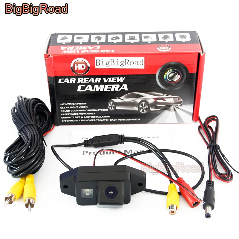 Камера заднего вида BigBigRoad парковочная CCD камера для Toyota Land Cruiser 120 150 seires 2002 2003 2006 2007