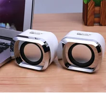 1 пара Портативный Mini USB Bluetooth стерео Динамик s клип на линии контроллер Саундбар для настольный ноутбук, для ноутбука Mp3 ПК компьютер Динамик