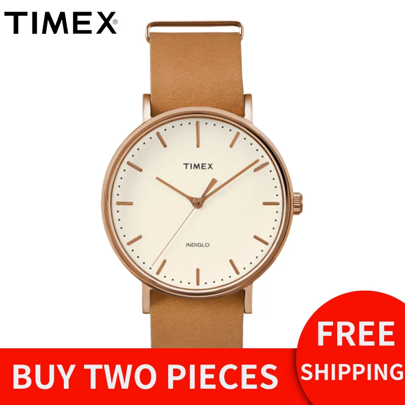 Здесь продается  2018 For Timex Original Mens Watches Couple Tw2p912 Fairfield Quartz Leather Buckle Simple Indiglo Backlight Male Watch   Часы