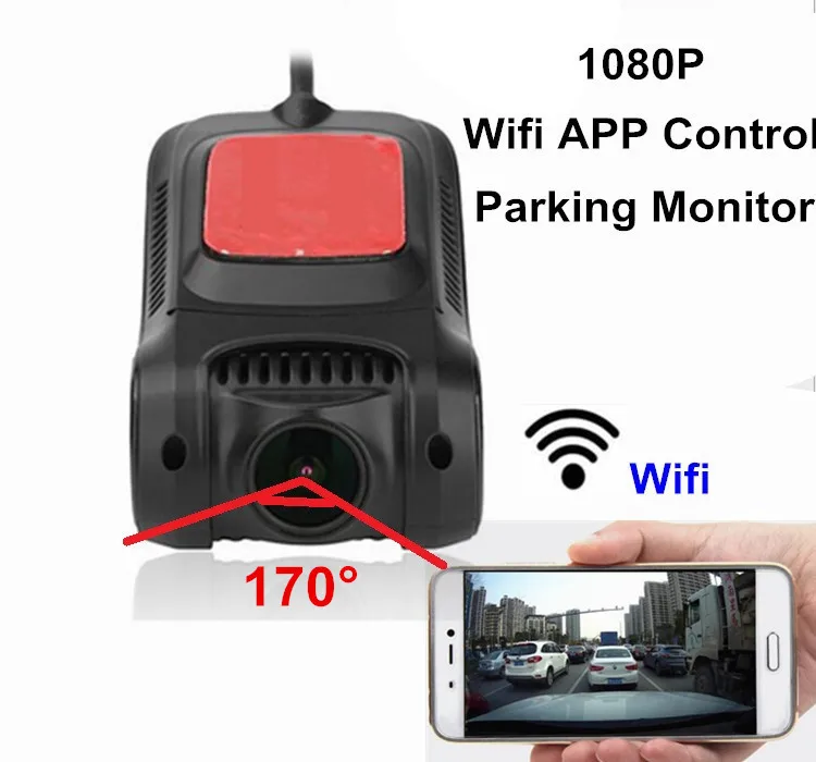 

Hidden Mini Car DVR Registrator FHD 1080P Night Vision Novatek 96655 Car Dash Camera 170 Degree Video WiFi Dashcam Recorder