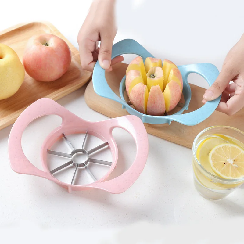 

Apple Slicer Cutter Pear Fruit Divider Tool Comfort Handle Apple Peeler Fast Shipping Kitchen Tools Accessories 3 Colors