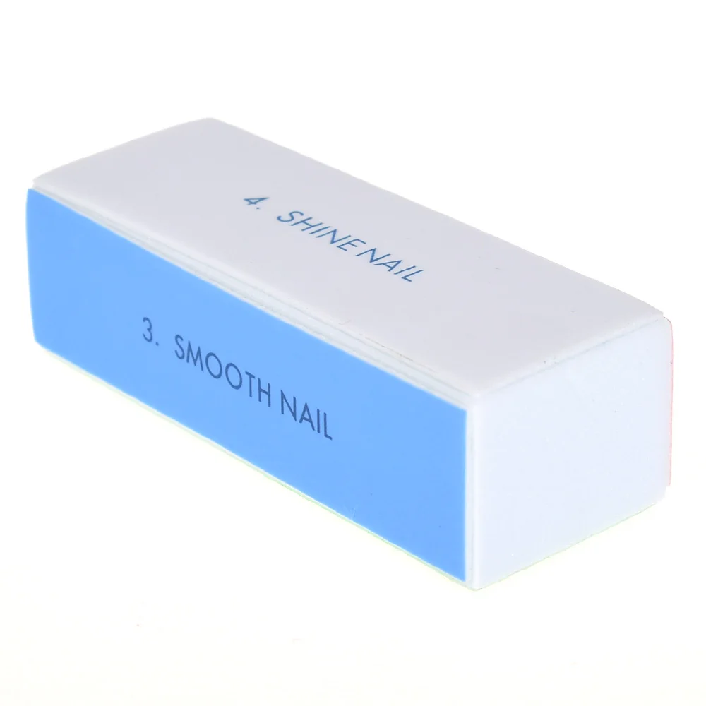 

1PC Sanding Nail File Buffer Block Nail Art Tools Manicure Pedicure Nails Buffers For UV Gel Polish 4-way