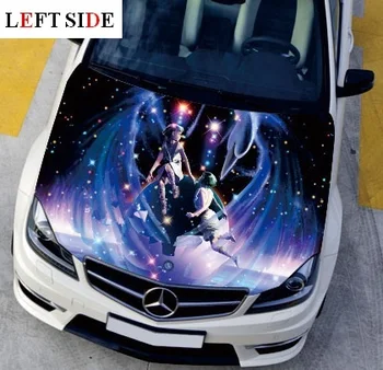 

LEFT SIDE Car Stickers HD Inkjet Dream Styling Decal Decor Carbon Vinyl Cover Waterproof Fresh High-definition