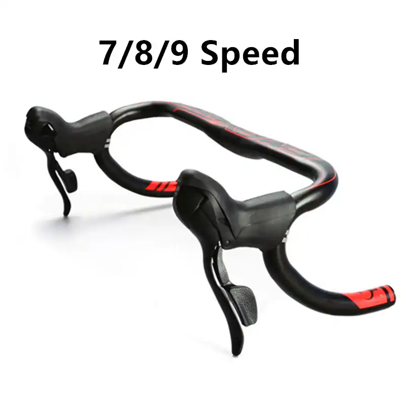 road bike double brake levers