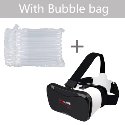 VR Виртуальная реальность 3D очки Google Cardboard VR чехол 5 Plus Pro Смарт Беспроводная Bluetooth мышь/пульт дистанционного управления геймпад 2 - Цвет: Серебристый