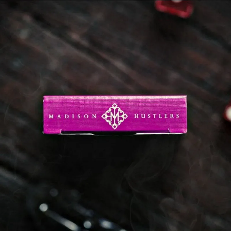Подробная информация о новых игральных картах Hustlers фиолетовая колода Daniel Madison