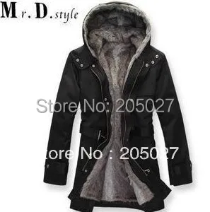 Длинные зимние куртки, Мужская стеганая куртка, теплое пальто, шерстяная с капюшоном, Тонкая зимняя куртка для мужчин, пальто, мужской зимний Тренч, длинная верхняя одежда