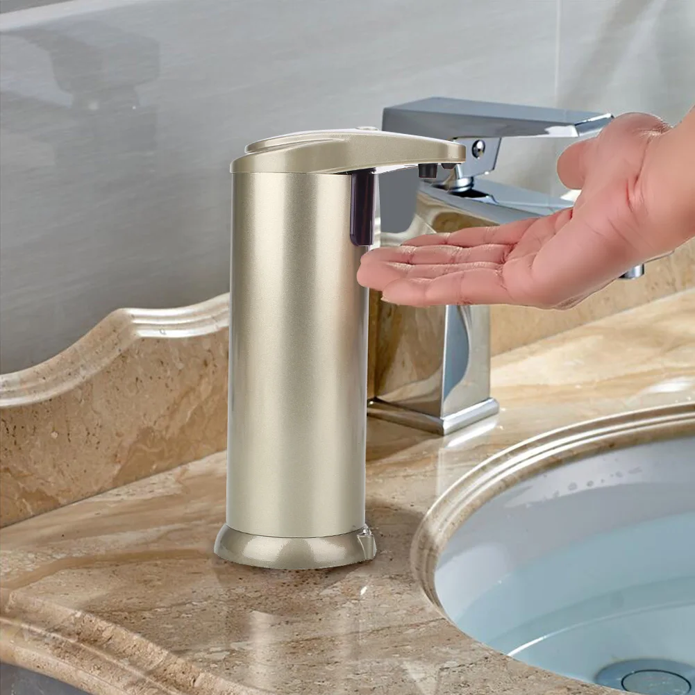 Soap Dispenser Automatic Sensor Stainless Steel Kitchen Wall Mounted Dispenserin Portable Soap