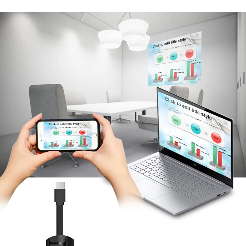 Mirascreen Airplay 1080P/720P Wireless WiFi Display TV Dongle Receiver HDMI TV Stick Android Miracast for TV