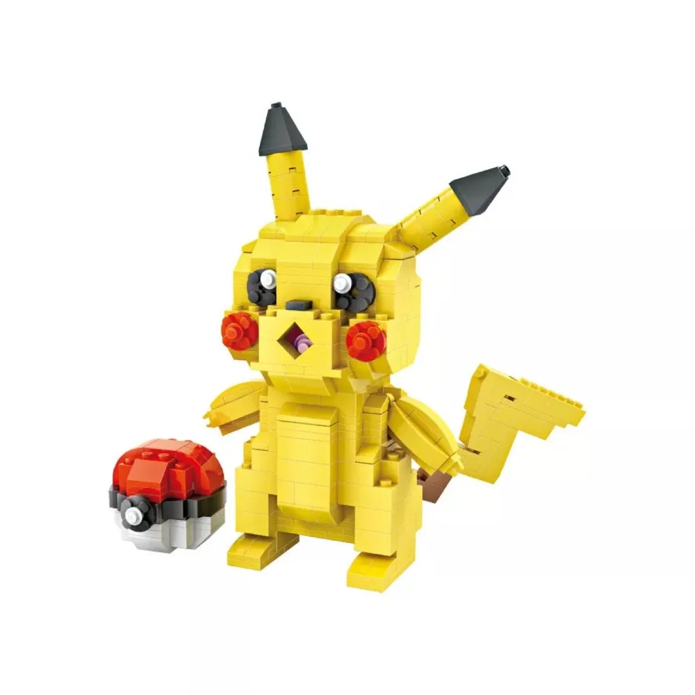 

LOZ 1209 Japanese Anime Series Pikachu Creator Magic Diamond Blocks 432Pcs Building Blocks Toys Gift For Children