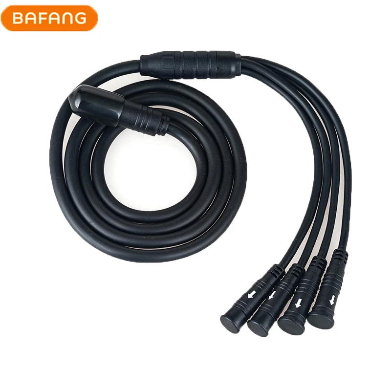 Оригинальный водонепроницаемый 1T4 кабель аксессуар для Bafang 8fun BBS01B BBS02B BBSHD Средний Привод комплекты для преобразования двигателей 4 в 1 части ... Оригинальный водонепроницаемый 1T4 кабель аксессуар для Bafang 8fun BBS01B BBS02B BBSHD Средний Привод комплекты для преобразования двигателей 4 в 1 части ...