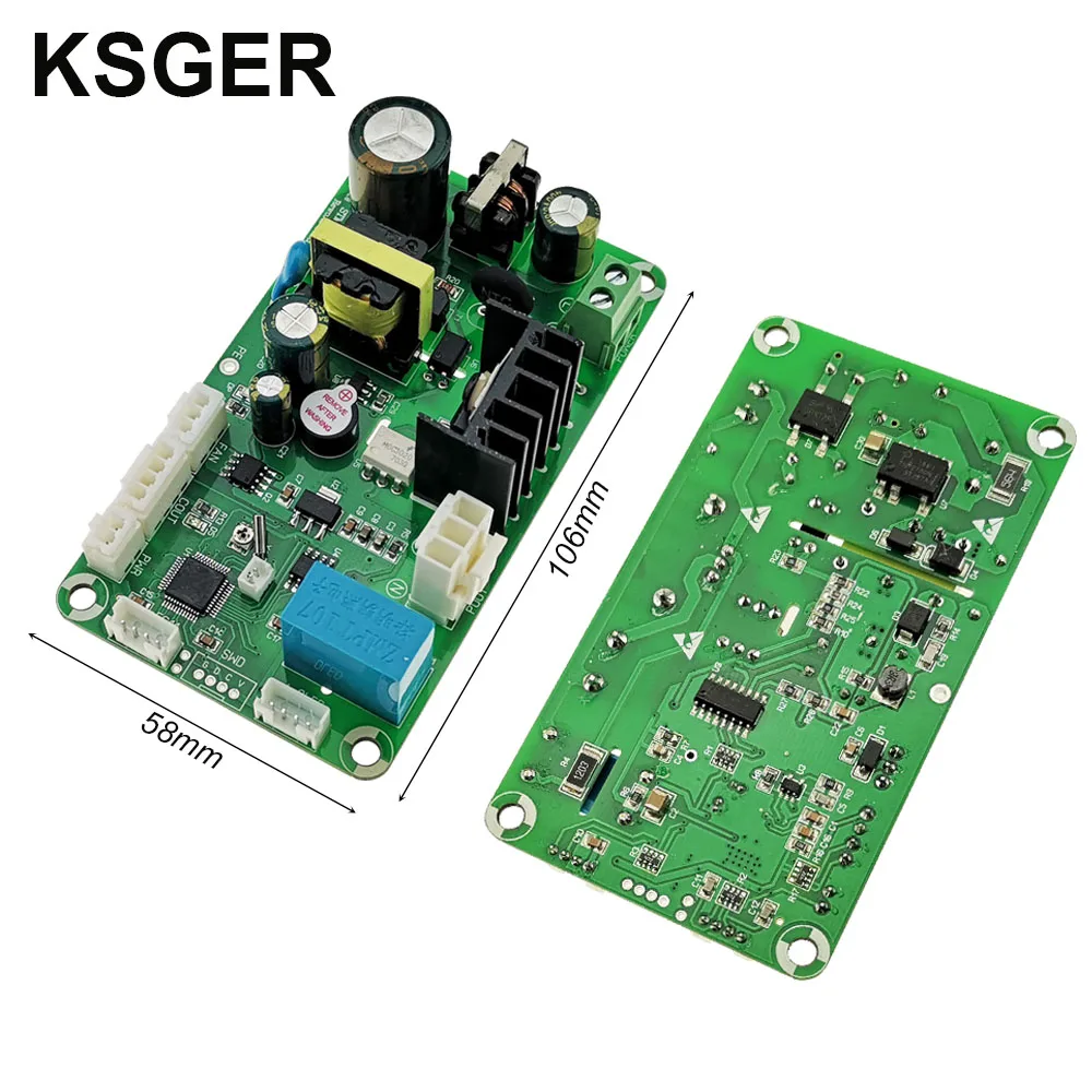 KSGER пистолет горячего воздуха SMD OLED V1.04 контроллер Наборы сделай сам станция для