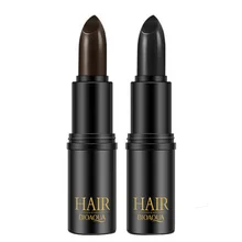 1 шт. волосы DIY Стайлинг макияж Стик ручка для лица для теней Временная Краска для волос крем черный/коричневый мягкий быстрый одноразовый цвет волос ручка