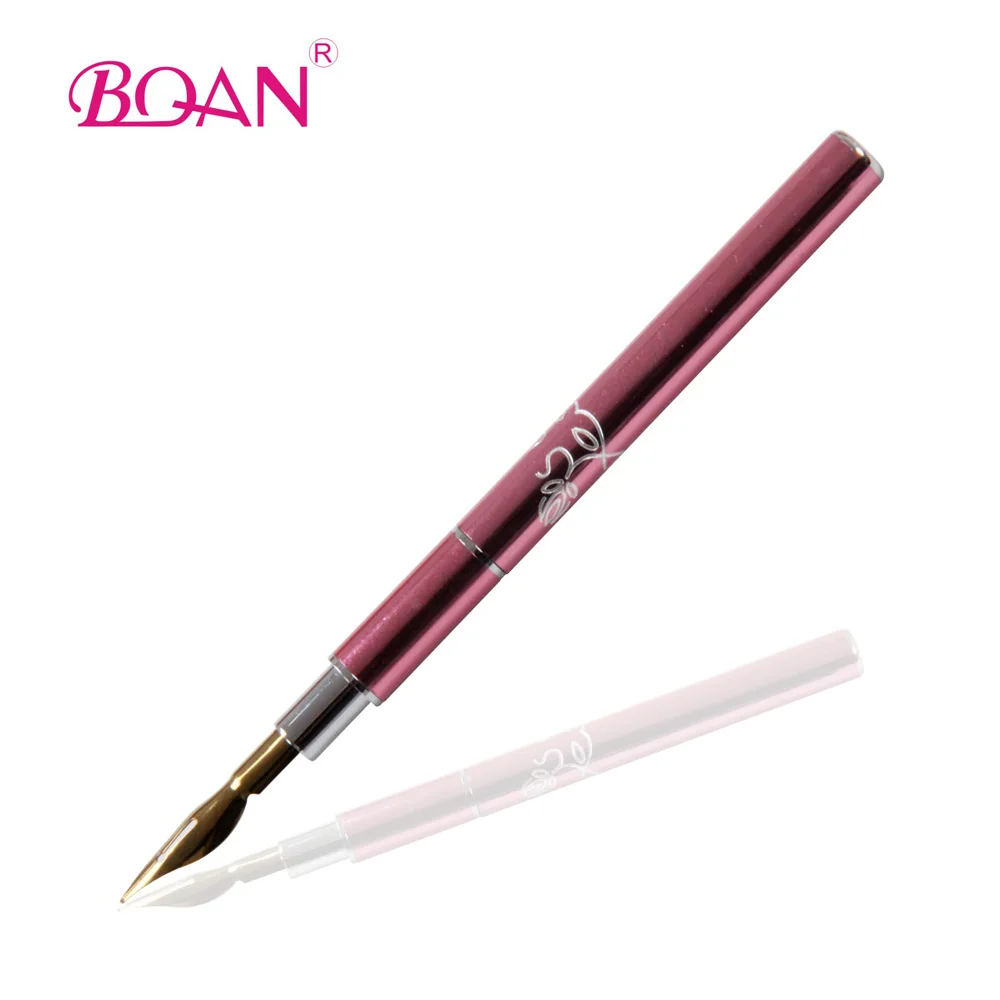 

BQAN New Design Metal Handle with Sculpture Nail Art Dotting Pen 10pcs/lot