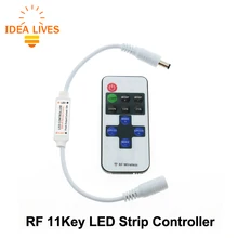 LED Strip Controller DC5-24V Wireless RF LED Controller for Single Color LED Strip Dimming