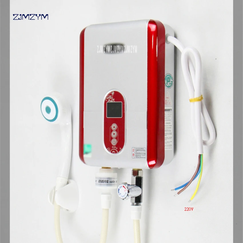 6000W Instant Electric Tankless Water Heater Instantaneous KLSD G2 220V