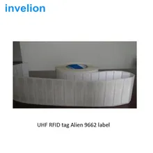 UHF RFID lable tag Alien H3 9662 чип пассивный epc клей GEN 2 длинный диапазон uhf rfid Метка стикер