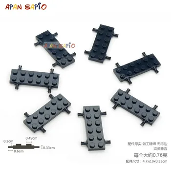 DIY Blocks Building Figures Bricks Axle and wheel Educational Assemblage Construction Toys for Children Compatible With Brand 1