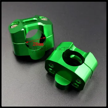 

New CNC modified motocross adjustable handlebar adapter Clamp motorcycle 22mm- 28mm Fat Bar 1-1/8" Pit Bike Motocross Motorcycle
