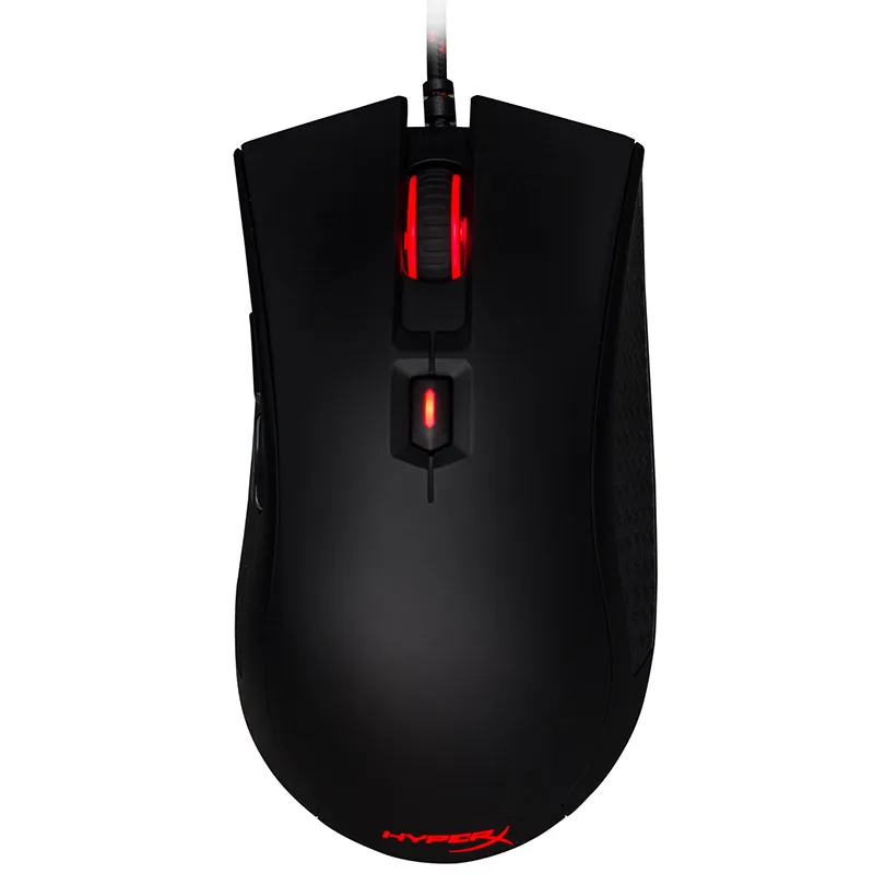 Kingston HyperX Pulsefire FPS Gaming Mouse 400 800 1600 3200 DPI Ergonomic Lightweight Mause with Braided Cable for PC Laptop (1)