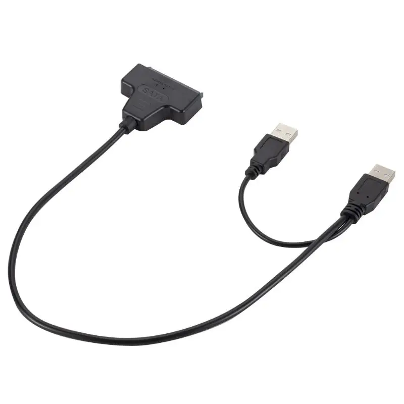 

USB 3.0 SATA 7 + 15pin to USB 2.0 adapter cable for 2.5 hard drive laptop hard drive