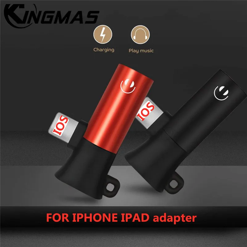 

Audio Adapter for lightning to 3.5mm Charging Call for iphone 6S X 8 7 Plus XS MAX XR Original Headphone AUX Splitter Connector