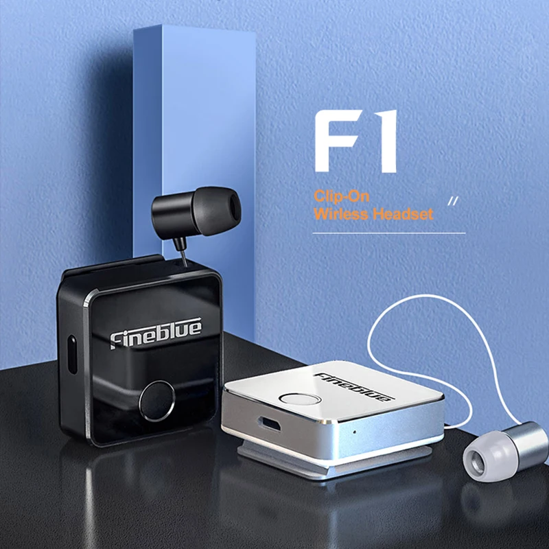 Беспроводные наушники вкладыши Fineblue F1 с поддержкой Bluetooth 5 0 и голосовым
