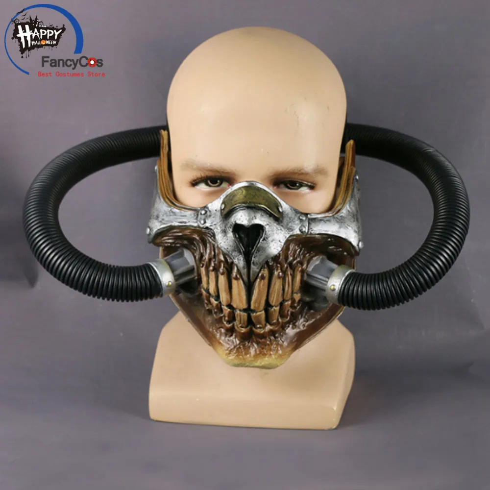 Mad Max 4  Mask Cosplay Halloween Masquerade face helmet Props Gifts PVC Mask High Quality