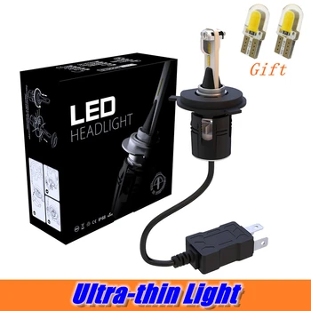 

B6s Mini Car LED headlight Bulbs Y19 H4 H13 9004 9007 Hi-Lo Beam Auto Headlamp 60W 8400LM 12V 6000K Turbine Fan