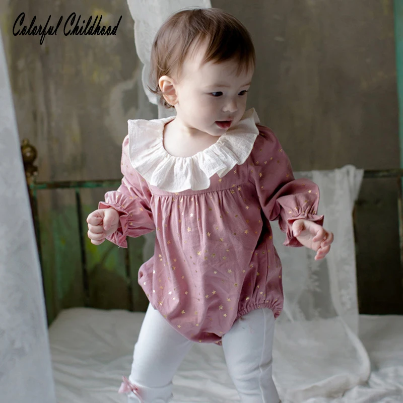 2018 Korean New Baby Girl Clothes Autumn Winter Newborn Girl Baby