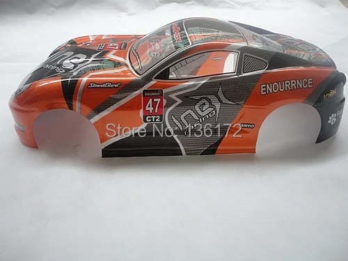 Ewellsold 2 шт 1/10 радио управления на дороге автомобиля ПВХ корпус 190 мм No:063|body shell|car body