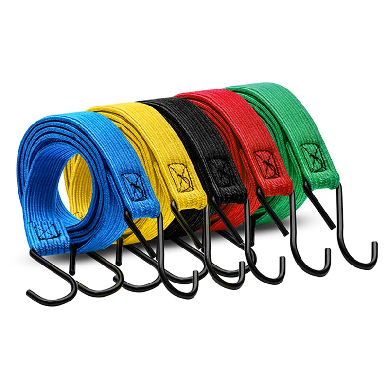 Great-Elasticity Bicycle Bandage Motorcycle Bicycle Tied Rope Baggage Wrapped Belt Wrapped In Binding Luggage Lashing 5 colors