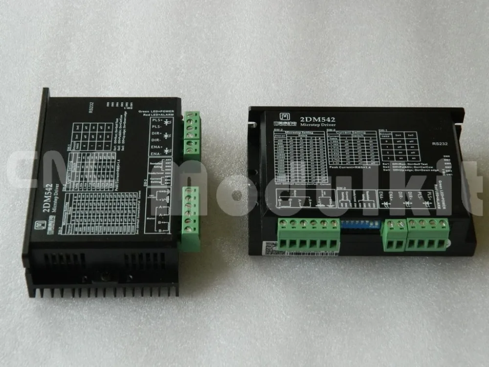 

JMC Stepper Driver 2DM542 Hybrid High Performance CNC Microstep 2 Phase 24-48VDC 256 Subdivision Nema 23 Step Motor CNC Modulkit