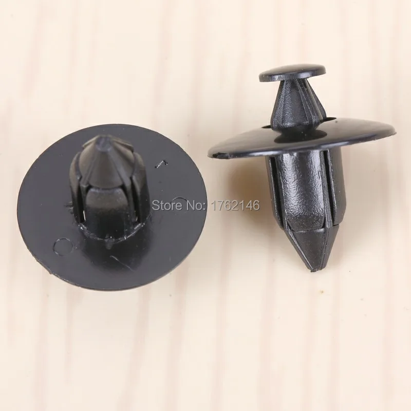 500 черный нейлоновый фиксатор брызговика 63848 01G00 91545SE00030 для Nissan Altima Frontier Maxima Xterra