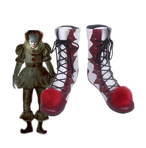 Обувь для костюмированной вечеринки IT Pennywise Stephen King Clown обувь Хэллоуина