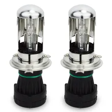 Safego DC 12V 35W H4 3 Bi xenon H4 Hi Lo Xenon HID Bulbs 4300k 5000k