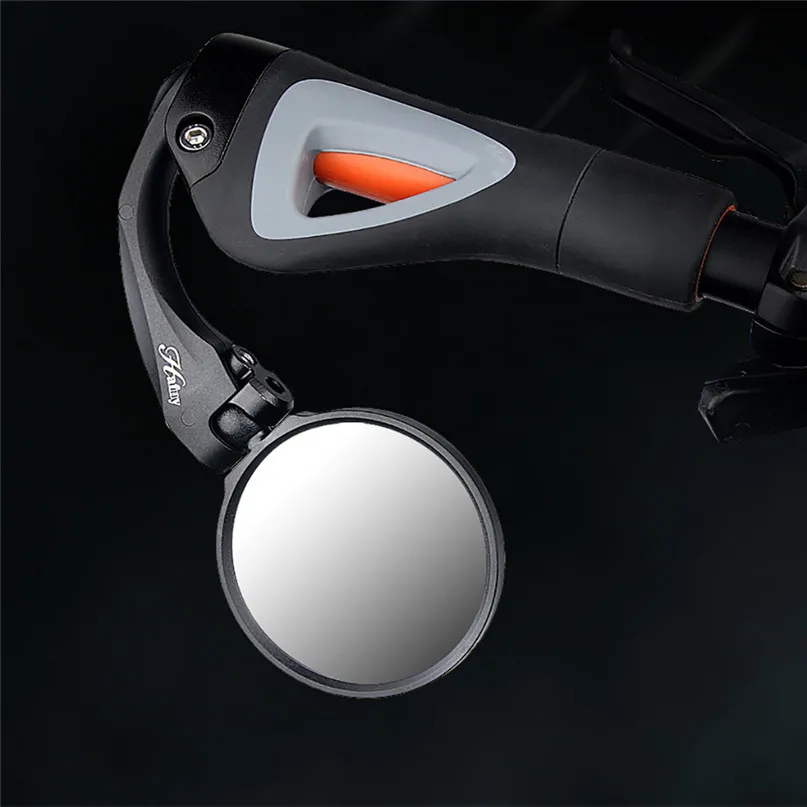 Bike Mirrors Bicycle Safety Cycling Adjustable stainless steel lens bicycle rear view mirror mountain bike mirror 18x8x2 (12)