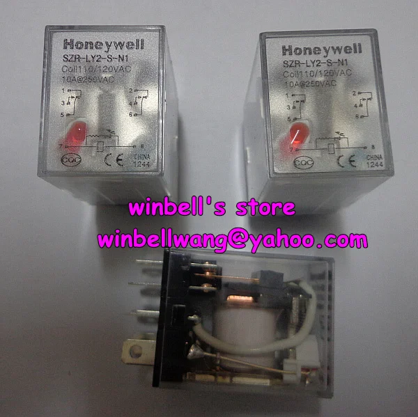 Brand new and original Honeywell relay SZR LY2 S N1 110/120VAC in stock